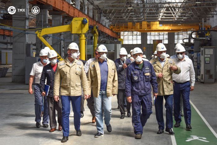 Генеральный директор АО «Трансмашхолдинг» посетил с рабочим визитом «Бежицкую сталь»