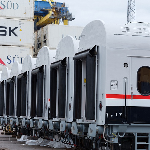 Первая партия пассажирских вагонов для Египетских железных дорог покинула Россию