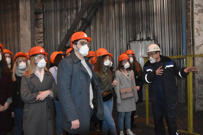 Студенты БГТУ посетили «Бежицкую сталь»